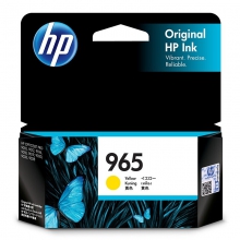 惠普 HP 3JA79AA 965 黄色墨盒(适用于HP OfficeJet Pro 9010/9019/9020)（单位：个）