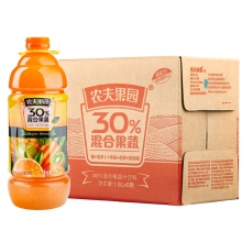 农夫山泉农夫果园30%混合果蔬饮料胡橙 500ml*15瓶 （单位：箱）