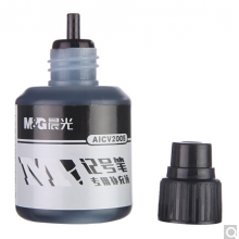 晨光(M&G)文具12ml黑色可加墨记号笔补充液 经济型大容量墨水 单瓶装AICV2005（单位：瓶）