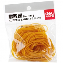 得力(deli) 3218 橡胶圈 30g/包 （单位：包）