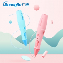 广博（GuangBo)3D打印笔立体涂鸦儿童绘画笔套装小学生生日礼物创意益智玩具 蓝 H04220开学必备（单位：个）
